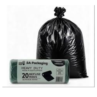 HEAVY DUTY 20 MICRON REFUSE BAGS 20`S